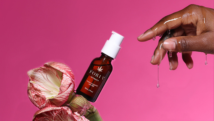 miracle leaf foria wellness cbd lube sex oil