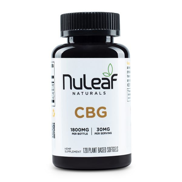 nuleaf naturals full spectrum cbg softgels
