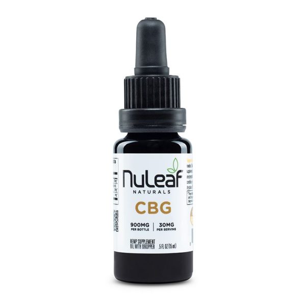 nuleaf naturals full spectrum cbg oil, cbg sofgels