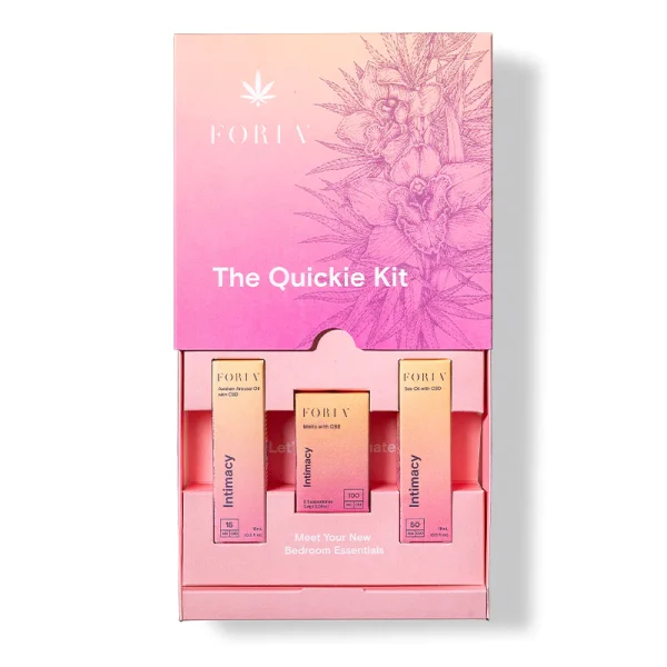 foria The Quickie Kit cbd lube