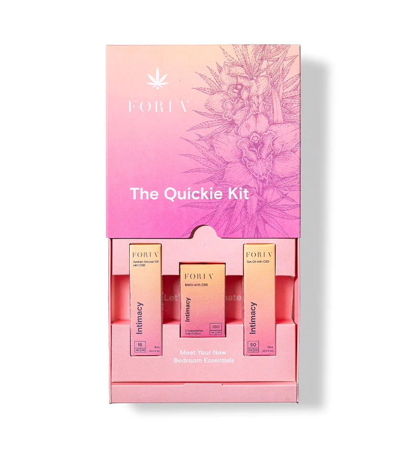 foria The Quickie Kit cbd lube