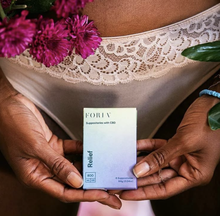 foria wellness relief melts cbd suppositories