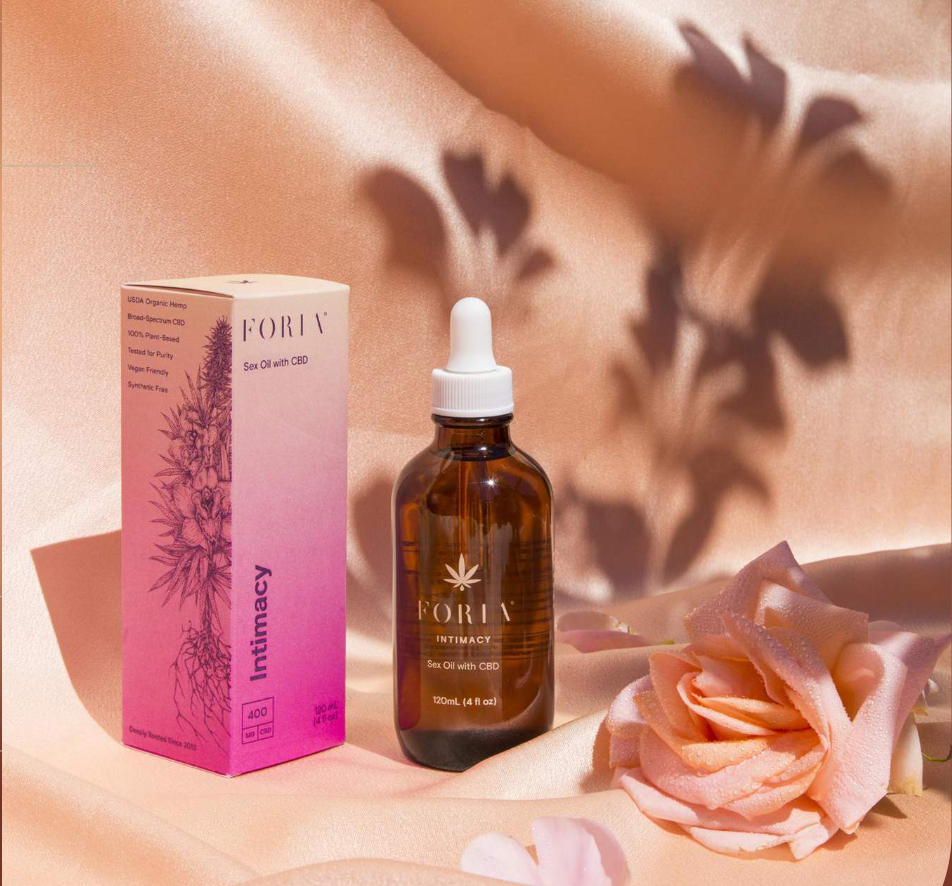 foria wellness cbd lube sex oil awaken
