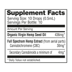 nuleaf naturals full spectrum cbg oil, cbg sofgels