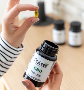 vegan cbd softgels full spectrum nuleaf naturals