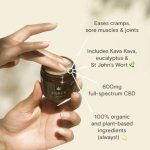 Foria wellness Relief CBD Salve with Kava 600mg