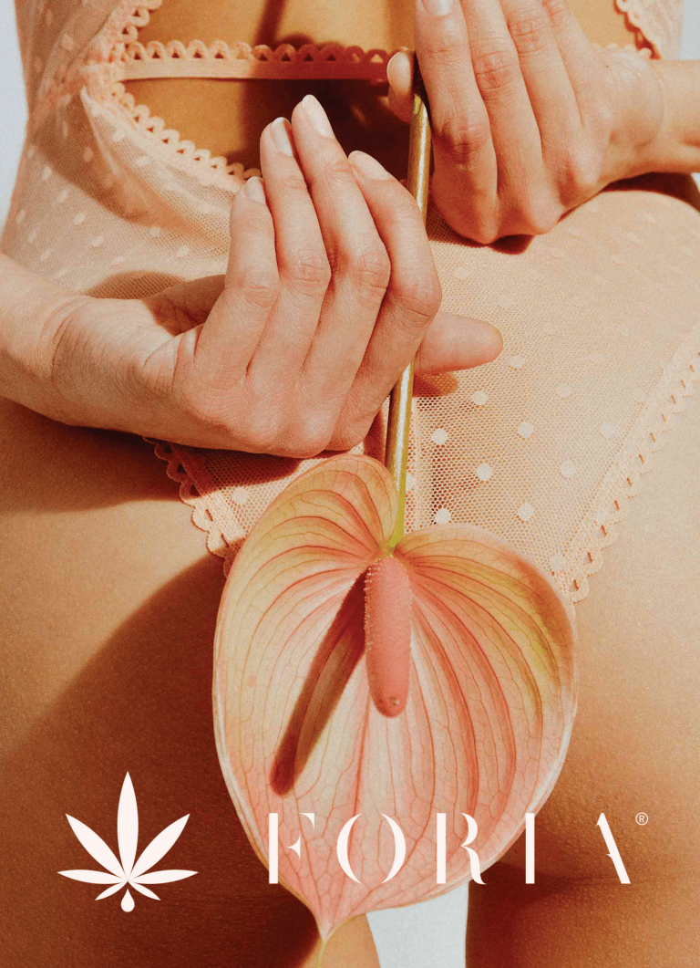 Foria wellness booty melts awaken cbd lube