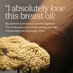 Foria wellness intimacy breast oil