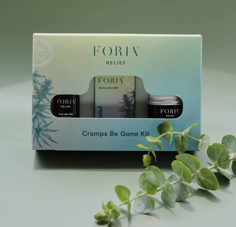 FORIA wellness cramps cbd