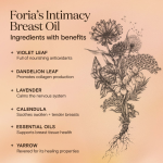 foria wellness breast oil