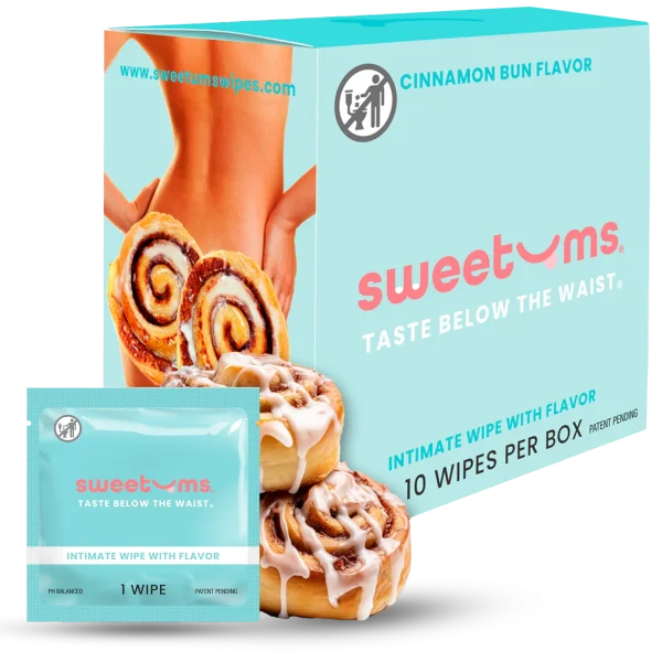 sweetums CinnamonBun wipes