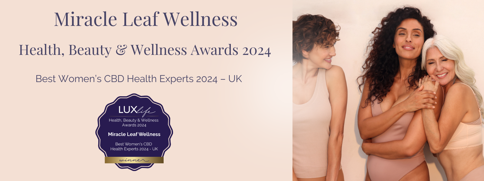 miracle leaf best women's cbd winner uk